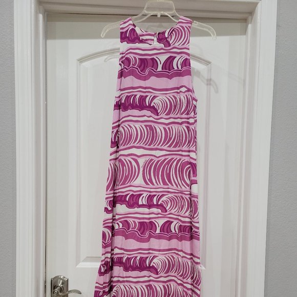 Pink Manuheali'i Long Nalu Dress Size Sm - Used - Picture 1 of 2